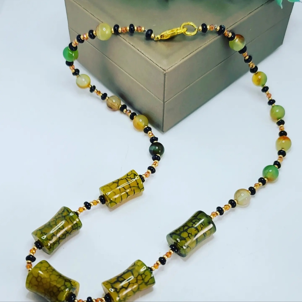 Green Agate necklace